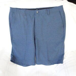 Pebble Beach Golf Shorts Mens Size 38x9 Blue Dry-Luxe Performance